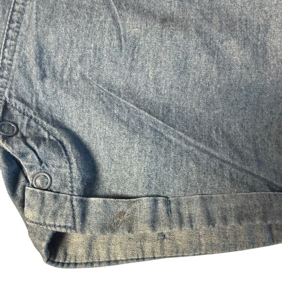 Disney Baby Mickey Mouse Pluto Embroidered Toddler Denim Overalls 24 Months - Picture 3 of 3